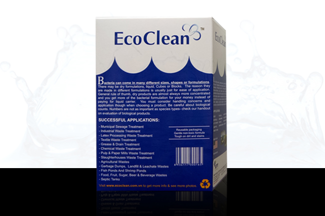 chế phẩm vi sinh trong xử lý nước thải ecoclean