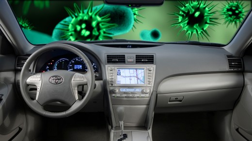 Cách khử mùi xe ô tô và loại bỏ vi khuẩn trong nội thất xe ô tô
